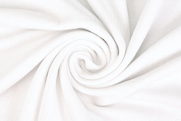 Oeko-Tex®  Crepe Jersey Wit Oeko-Tex®  Crepe Jersey Wit