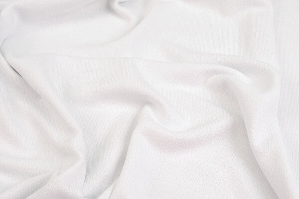 Oeko-Tex®  Crepe Jersey Weiß Oeko-Tex®  Crepe Jersey Weiß