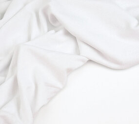 Oeko-Tex® Crêpe Jersey Blanc Oeko-Tex® Crêpe Jersey Blanc