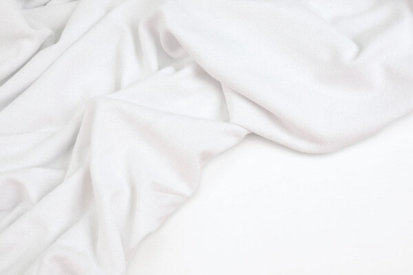 Oeko-Tex®  Crepe Jersey White Oeko-Tex®  Crepe Jersey White