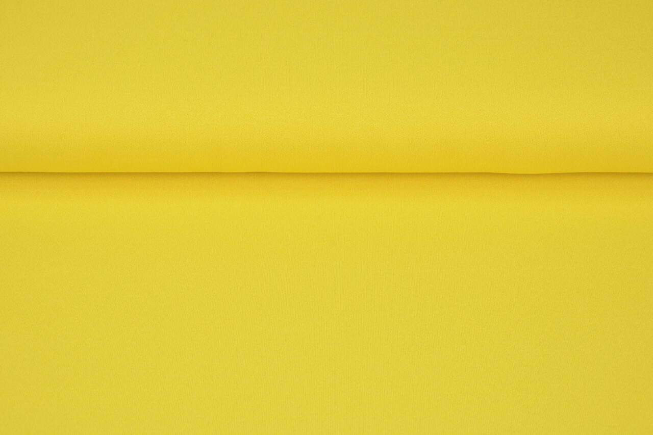 Oeko-Tex®  Crepe Jersey Geel Oeko-Tex®  Crepe Jersey Geel