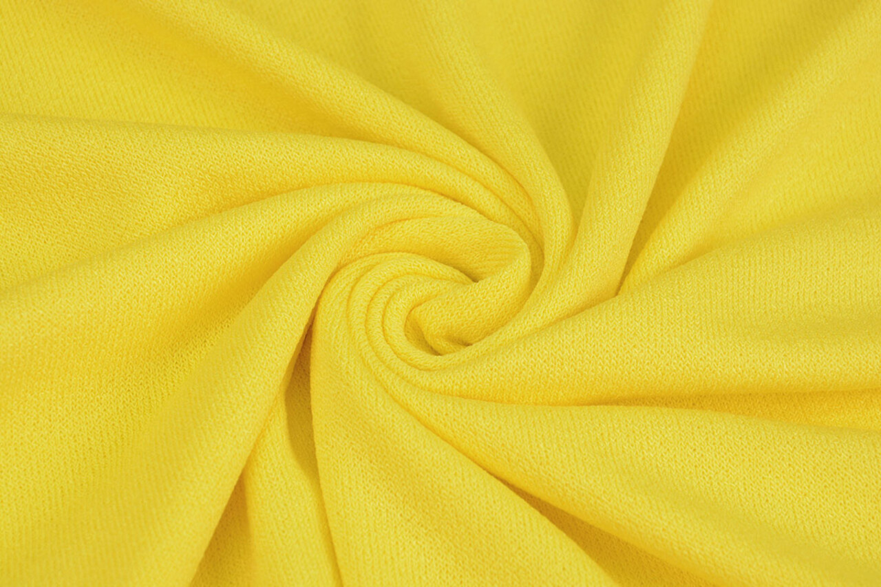Oeko-Tex®  Crepe Jersey Yellow Oeko-Tex®  Crepe Jersey Yellow