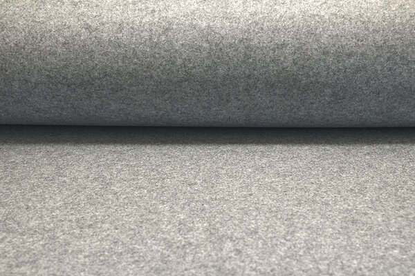 Korean Felt 3 mm Light Grey Melange Korean Felt 3 mm Light Grey Melange