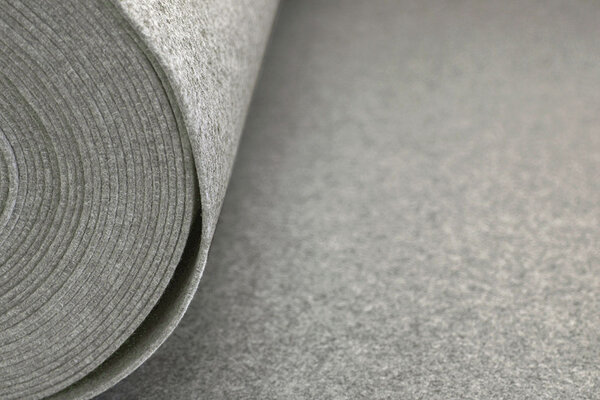 Feltro Coreano 3 Mm Grigio Chiaro Mélange Feltro Coreano 3 Mm Grigio Chiaro Mélange