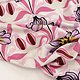 100% Viscose Iris White Pink