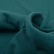 Oeko-Tex®  Double Gauze Fabric Petrol