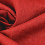 Oeko-Tex®  Washed Linen Red