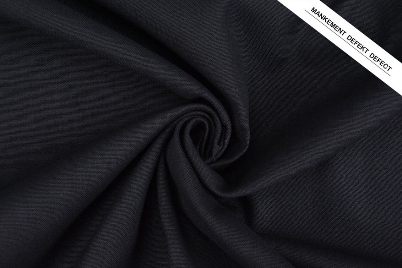 Linen Cotton Navy Blue Linen Cotton Navy Blue