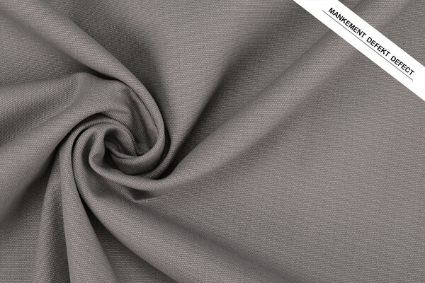 Leinen Baumwolle Hell Grau