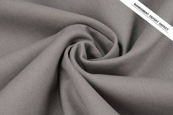 Leinen Baumwolle Hell Grau