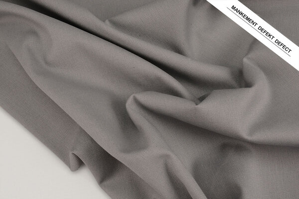 Leinen Baumwolle Hell Grau