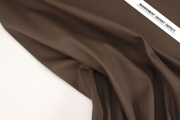 Lino Cotone Marrone Lino Cotone Marrone