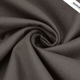 Lino Algodón Malva Oscuro Gris