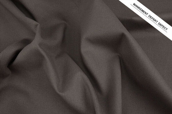 Linen Cotton Dark Mauve Grijs