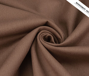 Linen Cotton Mocha Brown