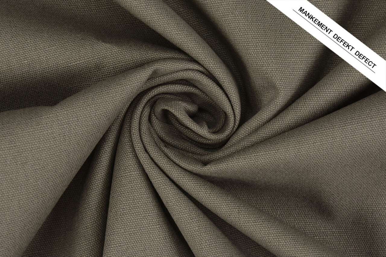 Leinen Baumwolle Grau Grün