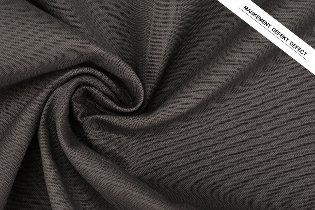 Linen Cotton Dark Grey Linen Cotton Dark Grey