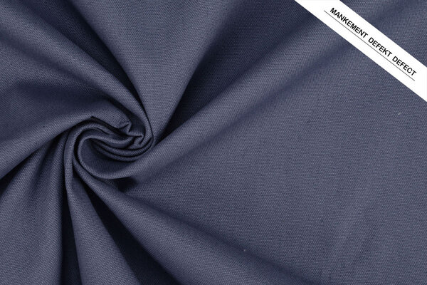 Leinen Baumwolle Lila Blau