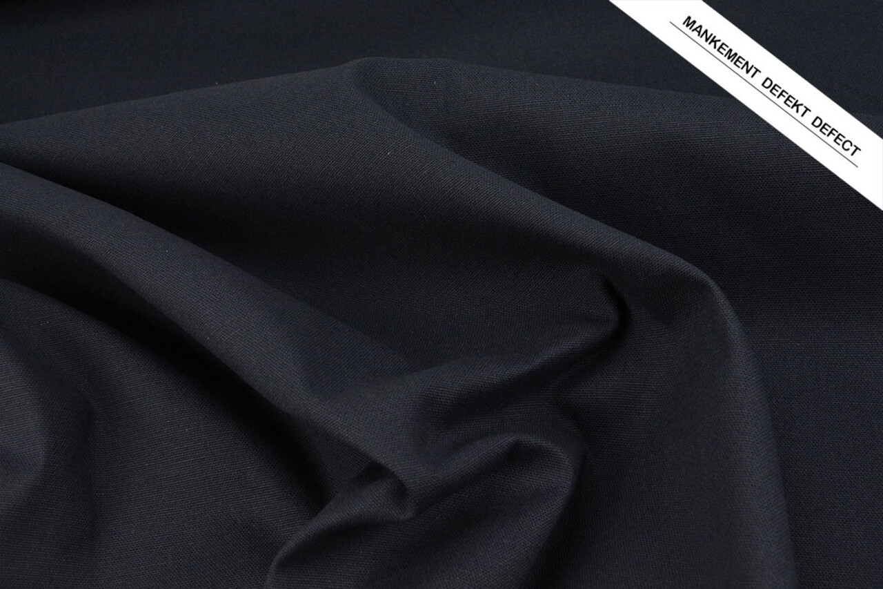 Lino Cotone Blu Polizia Lino Cotone Blu Polizia