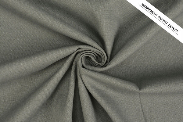 Leinen Baumwolle Altgrün