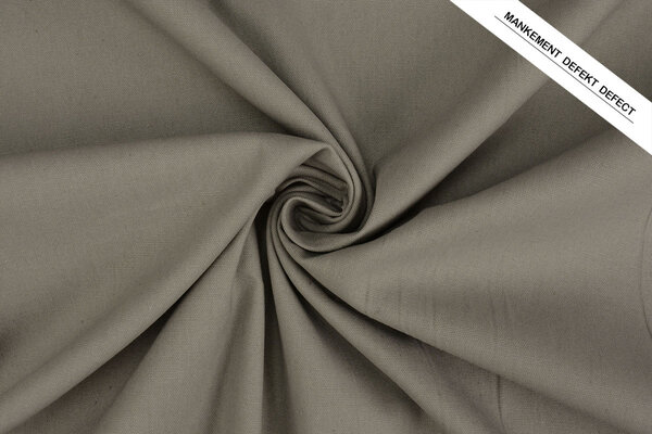 Lin Coton Gris Clair Vert
