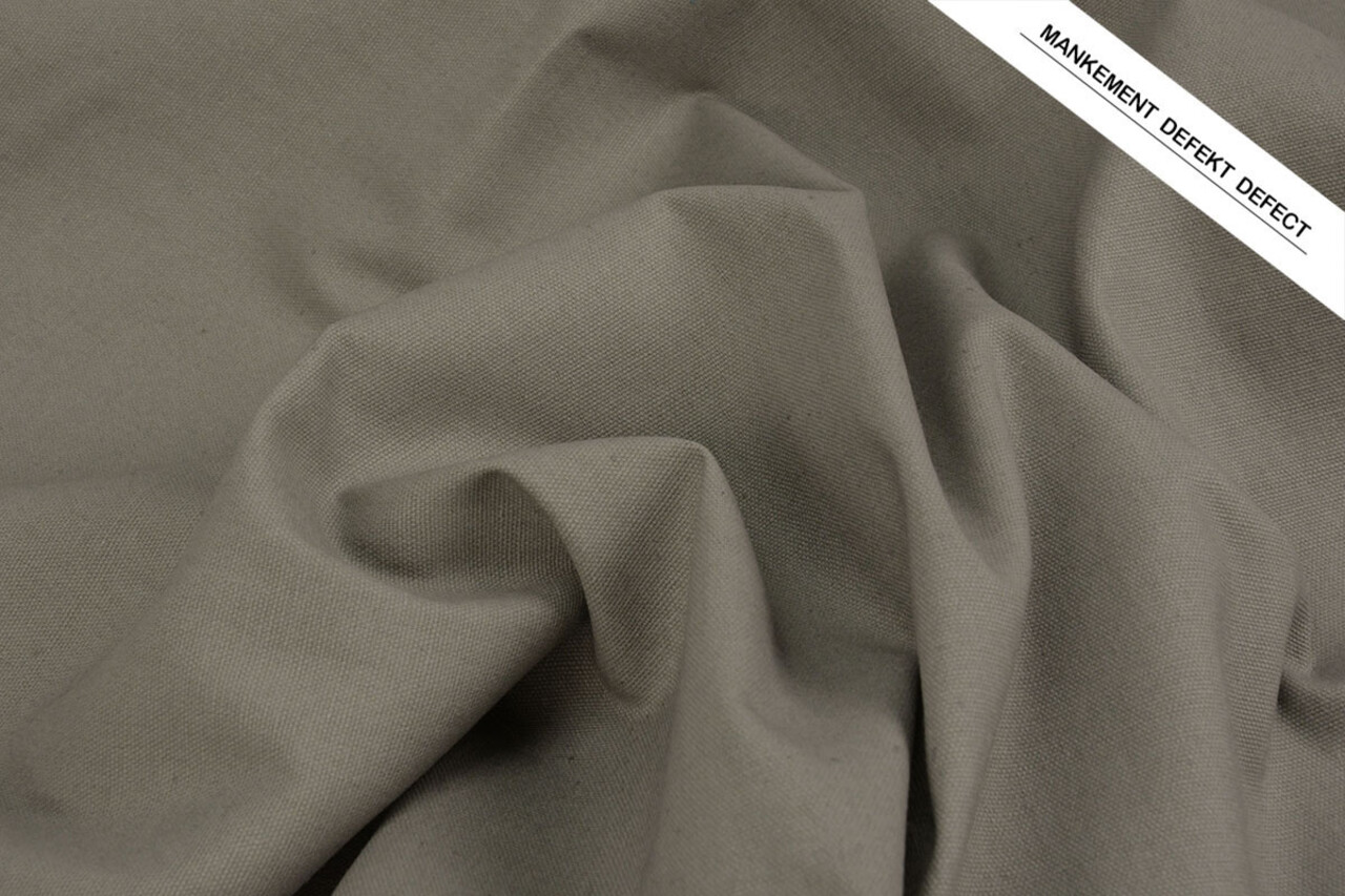 Lin Coton Gris Clair Vert