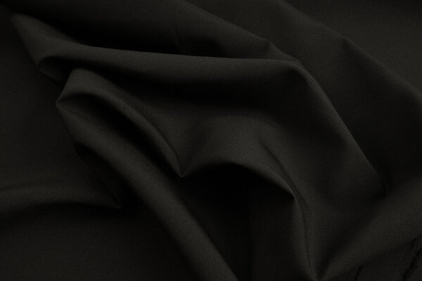 Ungewaschenes Bi-Stretch Schwarz