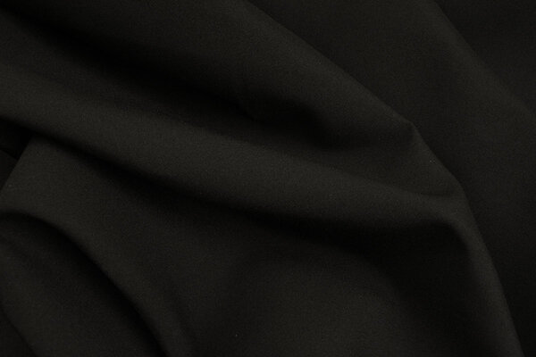 Ungewaschenes Bi-Stretch Schwarz