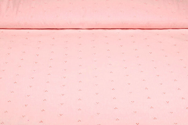 Embroidery Cotton Lily Pink