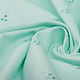 Embroidery Cotton Lily Mint Blue