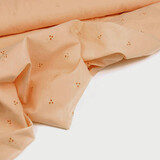 Stickerei Baumwoll Lily Pfirsich Stickerei Baumwoll Lily Pfirsich