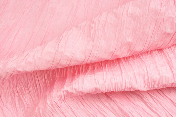 Froissé Taffetas Rose Clair Froissé Taffetas Rose Clair