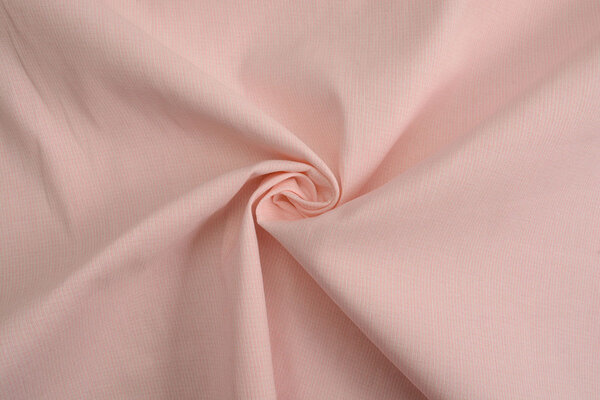 Écru Non Blanchi Coton Polyester Rayures Rose