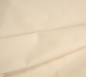 Unbleached Cotton Polyester Creme