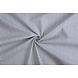100% Cotone Stampato Righe Blu Bianco