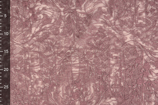 Mesh Embroidered Hannah Dark Old Pink
