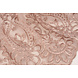 Résille Brodé Mary Paillettes avec Perle Rose Poudré