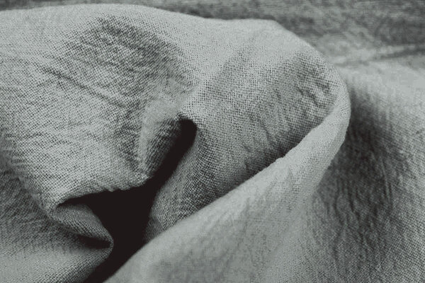 Oeko-Tex®  100% Washed Cotton Grey Oeko-Tex®  100% Washed Cotton Grey