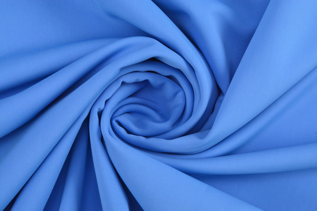 Lycra Mat Cornflower Blauw Lycra Mat Cornflower Blauw