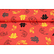 Bi-Elástico Estampado Chinese Draak Rojo Bi-Elástico Estampado Chinese Draak Rojo