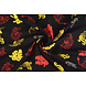 Bi-Elástico Estampado Chinese Draak Negro Bi-Elástico Estampado Chinese Draak Negro
