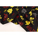 Bi-Elástico Estampado Chinese Draak Negro Bi-Elástico Estampado Chinese Draak Negro