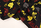 Bi-Stretch Stampato Chinese Draak Nero Bi-Stretch Stampato Chinese Draak Nero