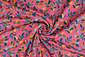 Felpa Alpenfleece Wende Foglie Fucsia