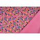 Felpa Alpenfleece Wende Foglie Fucsia Felpa Alpenfleece Wende Foglie Fucsia