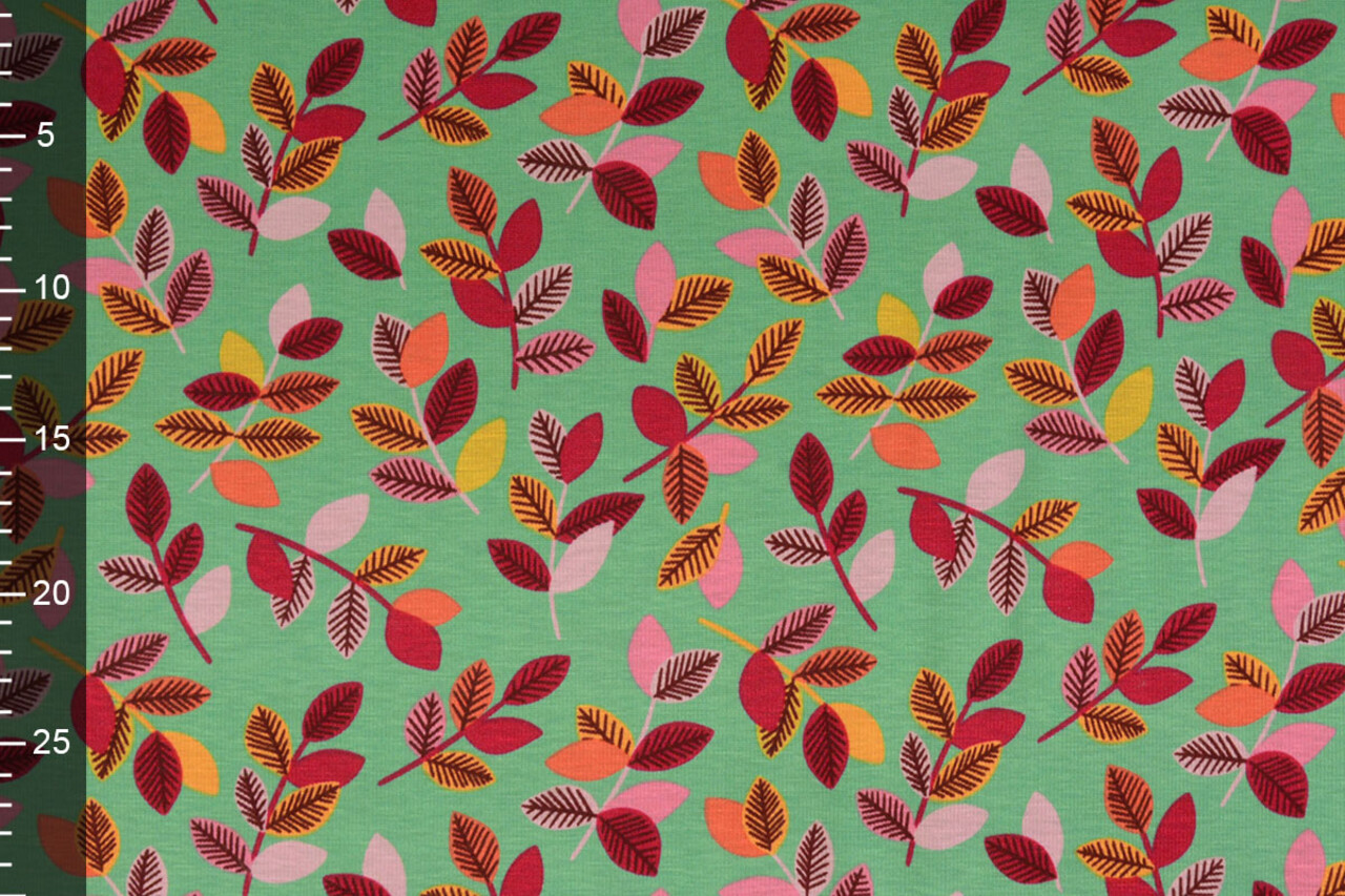 Jogging Alpenfleece Wende Leaves Green Jogging Alpenfleece Wende Leaves Green