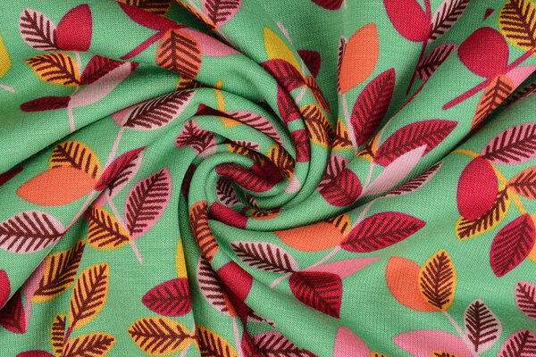 Jogging Alpenfleece Wende Leaves Green Jogging Alpenfleece Wende Leaves Green