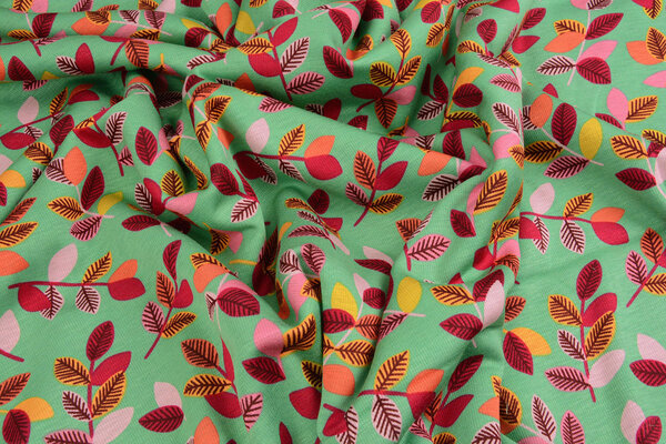 Jogging Alpenfleece Wende Leaves Green Jogging Alpenfleece Wende Leaves Green