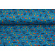 Felpa Alpenfleece Reva Fiori Blu