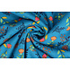 Felpa Alpenfleece Reva Fiori Blu
